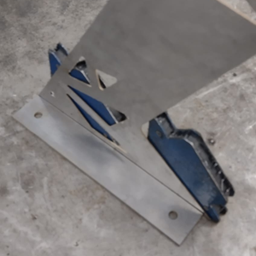 Velocity Kart Simulator Steering Column Parts Prepared for Welding