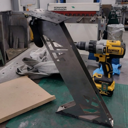 Velocity Kart Simulator Test Fit of Assembled Steering Column